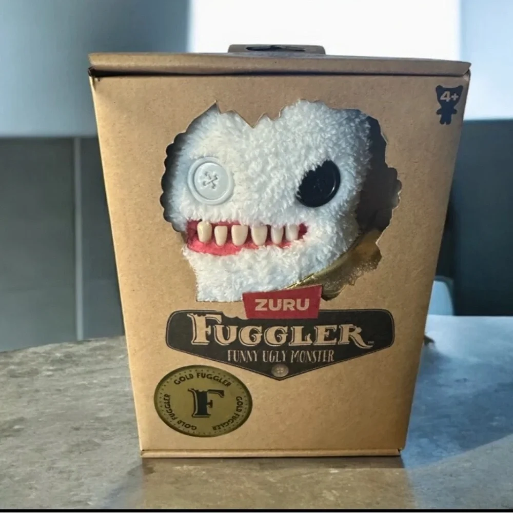 White and Gold‎ Stuffed Animal Toy